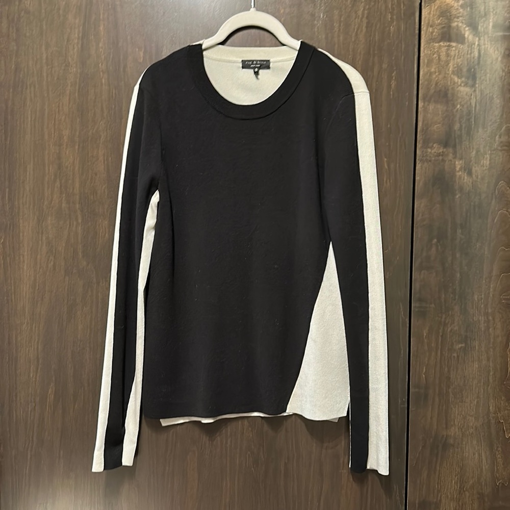 Rag & Bone color-blocked sweater. Size M.
